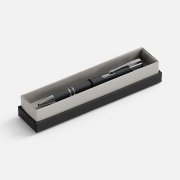 Ручка шариковая Keskus Stone в футляре, черная арт. 21708.30 Ручка шариковая Keskus Stone в футляре, черная арт. 21708.30