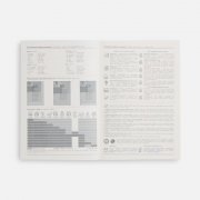 Ежедневник-органайзер Twill, недатированный, черный