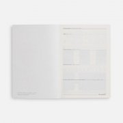 Ежедневник-органайзер Twill, недатированный, черный