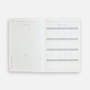 Ежедневник Extra, недатированный, черный