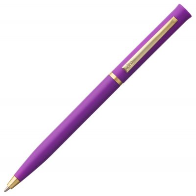 Ручка шариковая Euro Gold,фиолетовая