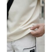 Футболка Oversize Premium 210, молочно-белая