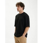 Футболка Oversize Premium 210, черная