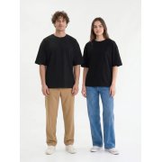 Футболка Oversize Premium 210, черная