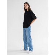Футболка Oversize Premium 210, черная