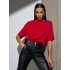 Футболка Oversize Premium, красная
