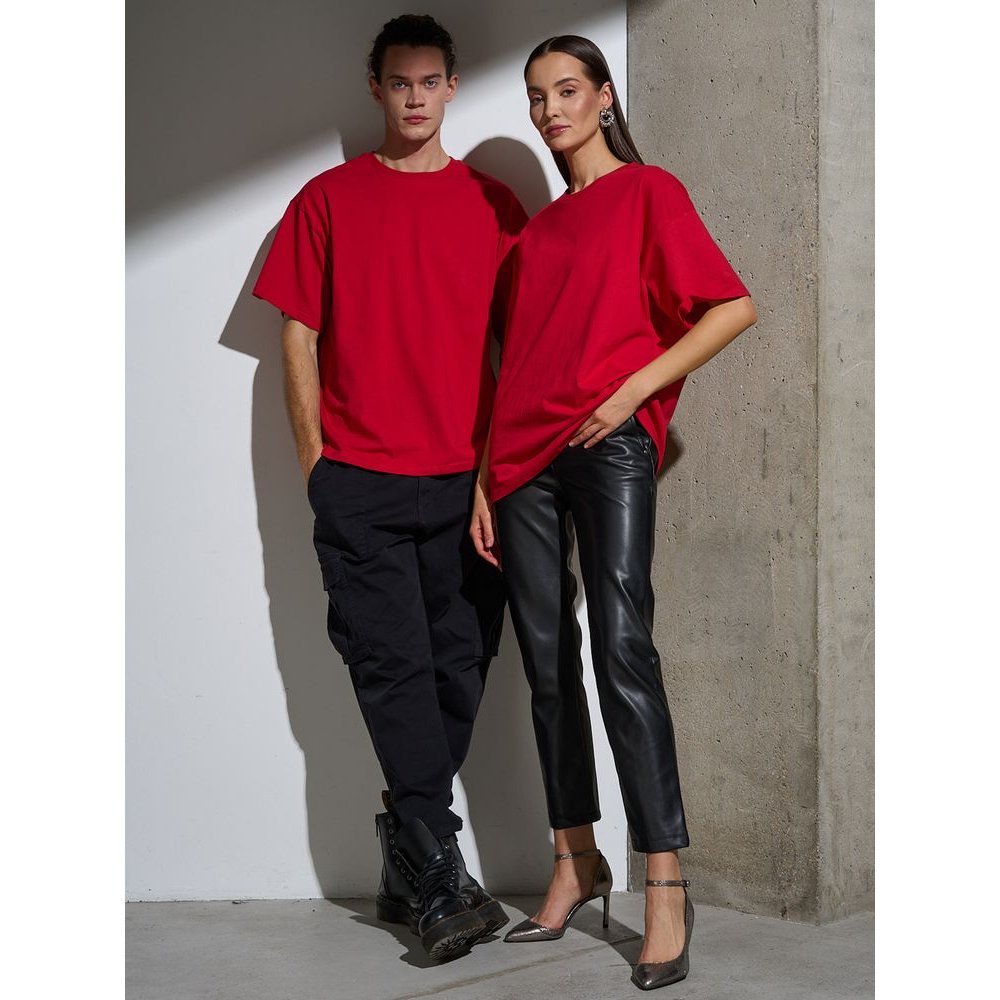 Футболка Oversize Premium, красная арт. 25559.50 Футболка Oversize Premium, красная арт. 25559.50