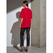 Футболка Oversize Premium, красная