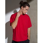 Футболка Oversize Premium, красная