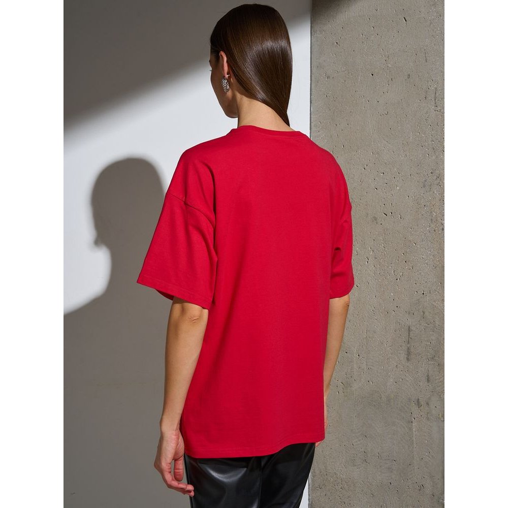 Футболка Oversize Premium, красная арт. 25559.50 Футболка Oversize Premium, красная арт. 25559.50