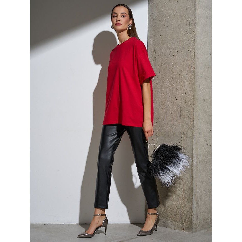 Футболка Oversize Premium, красная арт. 25559.50 Футболка Oversize Premium, красная арт. 25559.50