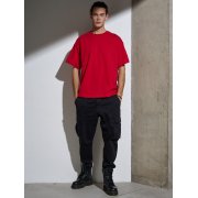Футболка Oversize Premium, красная