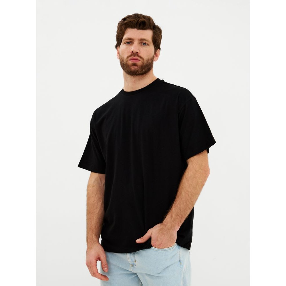 Футболка Oversize Premium, черная арт. 25559.30 Футболка Oversize Premium, черная арт. 25559.30