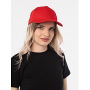 Бейсболка Basic, красная
