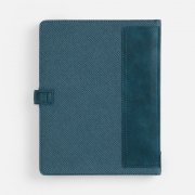 Ежедневник-органайзер Twill, недатированный, синий
