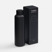 Термобутылка Tampa, ver.2, черная