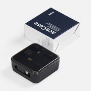 Набор щеток и переходников в органайзере с кабелем aceCase, черный