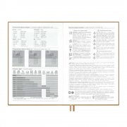 Ежедневник-органайзер Twill, недатированный, коричневый