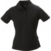 Рубашка поло стретч женская ALBATROSS, черная