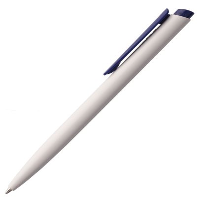 Ручка шариковая Senator Dart Polished, бело-синяя арт. 6308.64
