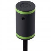 Зонт складной AOC Mini с цветными спицами ver.2, зеленое яблоко