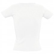 Футболка женская с круглым вырезом LADY 220 белая
