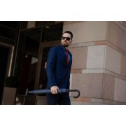 Зонт-трость Magic с проявляющимся цветочным рисунком, темно-синий арт. 17012.44 Зонт-трость Magic с проявляющимся цветочным рисунком, темно-синий арт. 17012.44