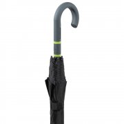 Зонт-трость с цветными спицами Color Style ver.2, зеленое яблоко, с серой ручкой арт. 64716.94