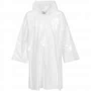 Дождевик-плащ CloudTime, белый