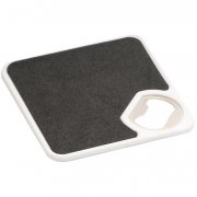 Костер с открывашкой для бутылок Bartender, белый