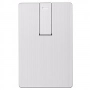 Флешка Platinum Card, 32 Гб, серебристая