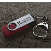 Флешка Twist, красная, 8 Гб арт. 4437.58 Флешка Twist, красная, 8 Гб арт. 4437.58