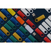 Флешка Twist Color, синяя, 16 Гб арт. 7537.44.16Гб Флешка Twist Color, синяя, 16 Гб арт. 7537.44.16Гб