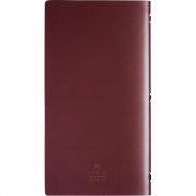 Карта вин Satiness, бордовая