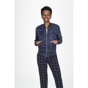 Куртка бомбер унисекс REBEL, черная арт. 01616312