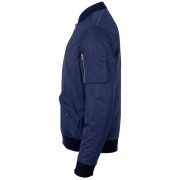 Куртка бомбер унисекс REBEL, темно-синяя арт. 01616319