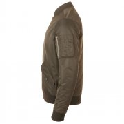 Куртка бомбер унисекс REBEL, коричневая арт. 01616406