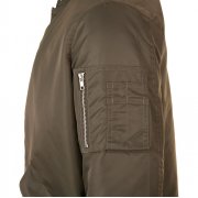 Куртка бомбер унисекс REBEL, коричневая арт. 01616406