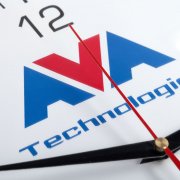 Часы настенные Vivid Large, синие арт. 5590.40 Часы настенные Vivid Large, синие арт. 5590.40