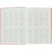 Ежедневник Flexpen, недатированный, серебристо-оранжевый