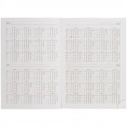 Ежедневник New Nebraska, датированный, красный