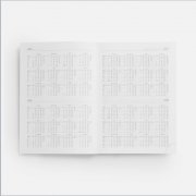 Ежедневник Nebraska, недатированный, бордовый арт. 2879.53