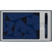 Набор Gems: ежедневник и ручка, синий