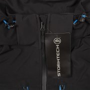 Куртка софтшелл женская Patrol, черная с красным