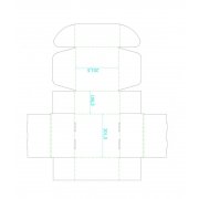 Коробка Medio, крафт