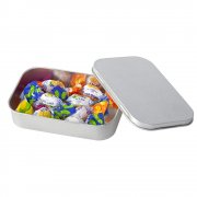 Коробка прямоугольная, малая, серебристая арт. 5588 Коробка прямоугольная, малая, серебристая арт. 5588