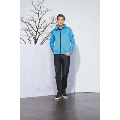 Куртка флисовая мужская New Look Men 250, бирюзовая арт. 6091.49