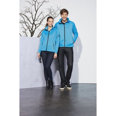Куртка флисовая мужская New Look Men 250, бирюзовая арт. 6091.49