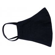 Маска для лица многоразовая из хлопка, анатомической формы без шва