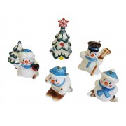 Набор новогодних игрушек
